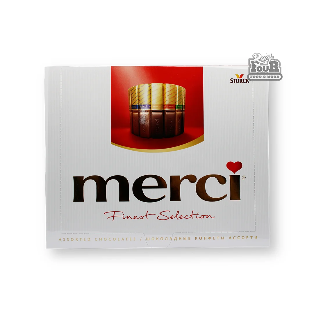 Set of assorted chocolates "Merci" 250g